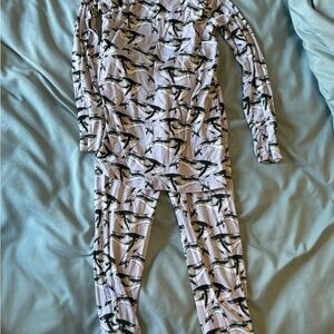 Dreamiere Kids Pajamas with whale Print
